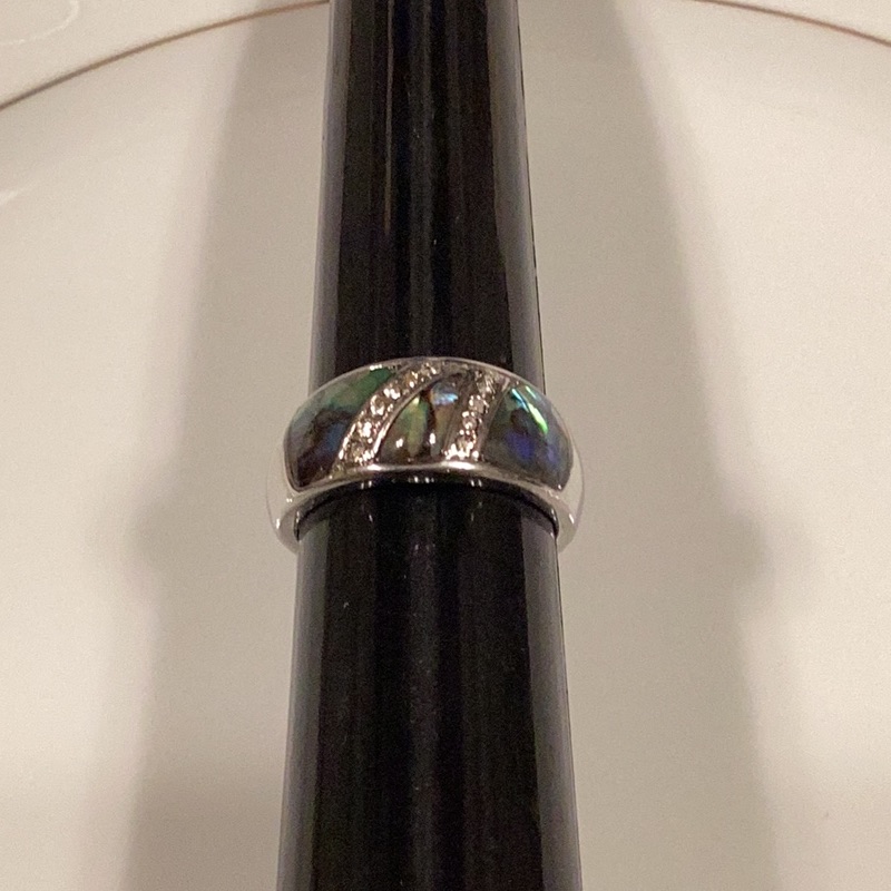 Abalone Shell Ring